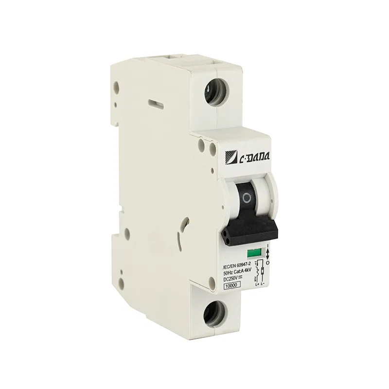 250V DC लघु सर्किट ब्रेकर